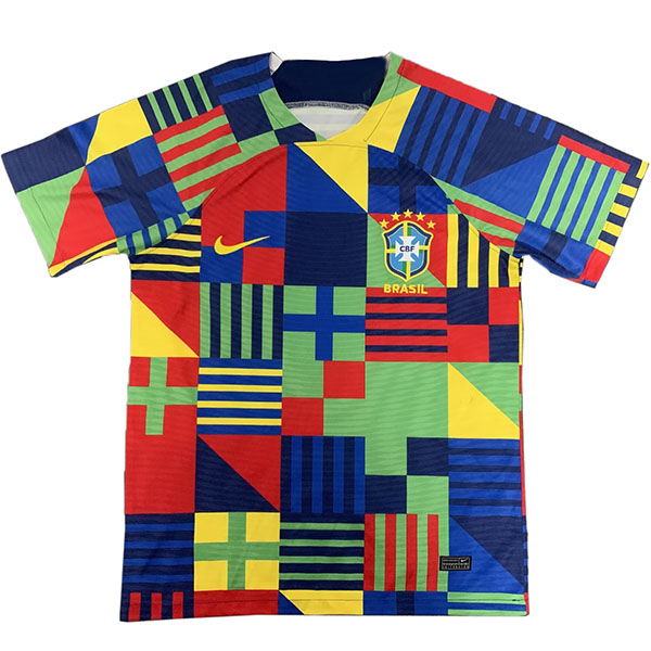 Barzil maglia speciale uniforme da calcio da uomo abbigliamento sportivo Brasile per partita calcio blu rosso top camicia sportiva 2023-2024